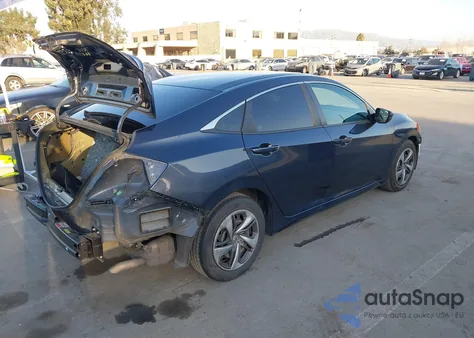2020 Honda Civic Lx z USA, uszkodzony, nr VIN 2HGFC2F6XLH574048